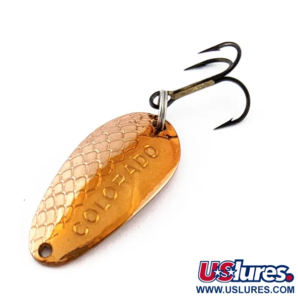 Vintage   Thomas Colorado, 3/16oz copper fishing spoon #19039