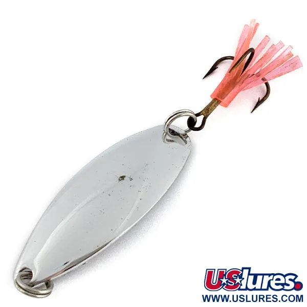 Vintage   Johnson Sprite, 1/3oz nickel fishing spoon #19046