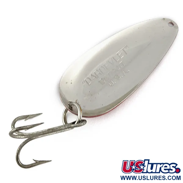 Vintage  Eppinger Dardevle Dardevlet, 3/4oz Red Devle fishing spoon #19049