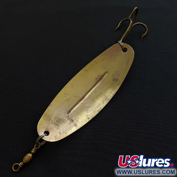 Vintage   Williams Wabler W70, 1oz gold fishing spoon #19063
