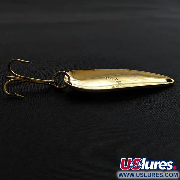Vintage  Marathon  Marathon, 1/4oz gold fishing spoon #19066