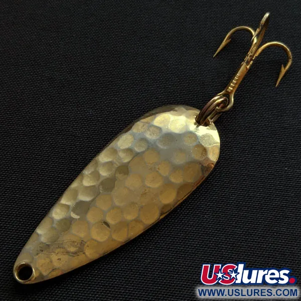 Vintage  Marathon  Marathon, 1/4oz gold fishing spoon #19066