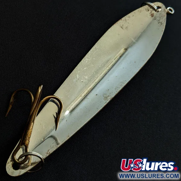 Vintage   Williams Whitefish C80, 1oz silver fishing spoon #19074