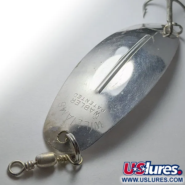 Vintage   Williams Wabler W70, 1oz silver fishing spoon #19103