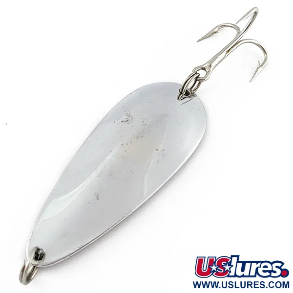 Vintage   Tony Accetta 7, 3/4oz nickel fishing spoon #19120