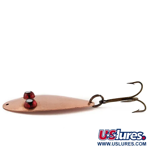 Vintage   Paul Bunyan Flash eye spoon, 3/5oz copper fishing spoon #19125