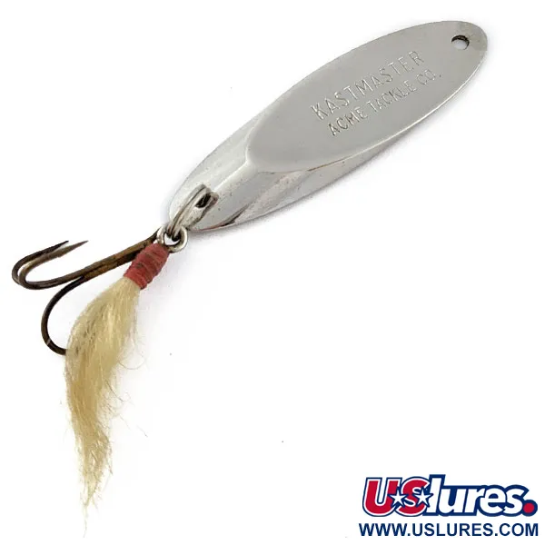 Vintage  Acme Kastmaster, 1/2oz никель fishing spoon #19129