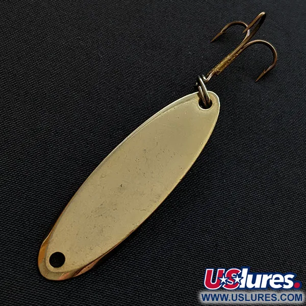 Vintage  Acme Kastmaster, 3/8oz gold fishing spoon #19138