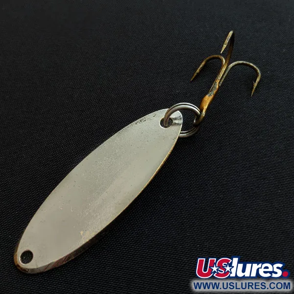 Vintage  Weber Mr Champ , 1/2oz silver fishing spoon #19139