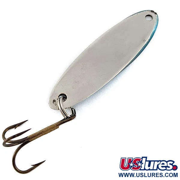 Vintage  Acme Kastmaster, 3/8oz blue/nickel fishing spoon #19140