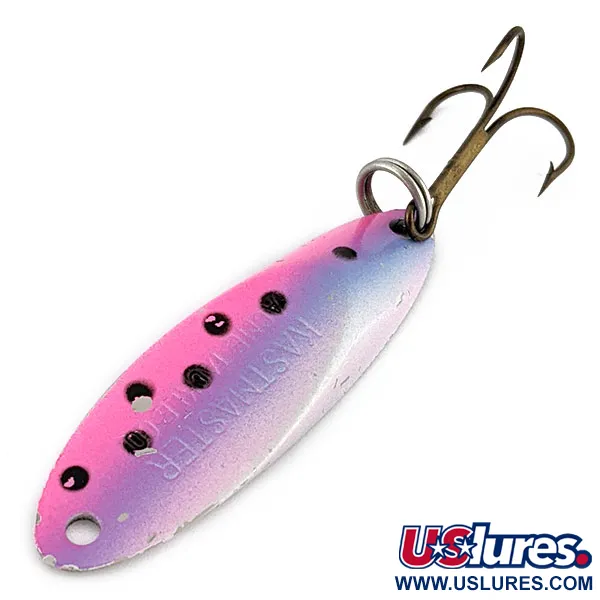 Vintage  Acme Kastmaster, 3/8oz rainbow trout fishing spoon #19160