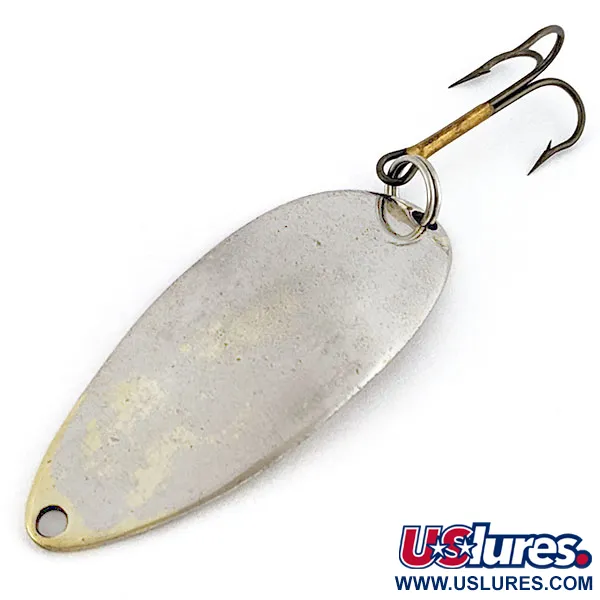 Vintage  Seneca Little Cleo (Hula Girl), 1/2oz nickel fishing spoon #19168
