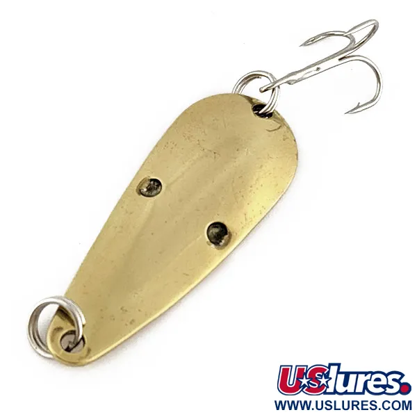 Vintage  Other Katch King, 1/4oz gold fishing spoon #19173