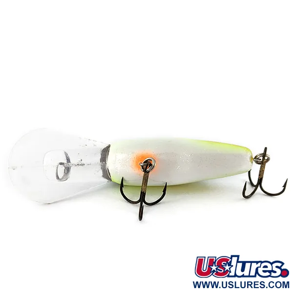 Vintage   Strike King Pro Model 5XD, 2/3oz Chartreuse Sexy Shad fishing lure #19175