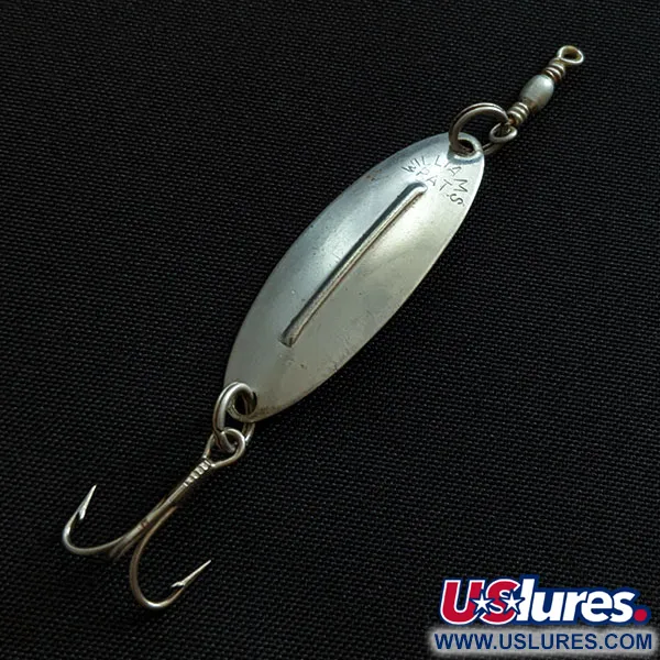 Vintage   Williams Wabler W20, 1/16oz silver fishing spoon #19192