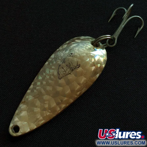 Vintage  Eppinger Dardevle Spinnie Crystal, 1/3oz Crystal fishing spoon #19193