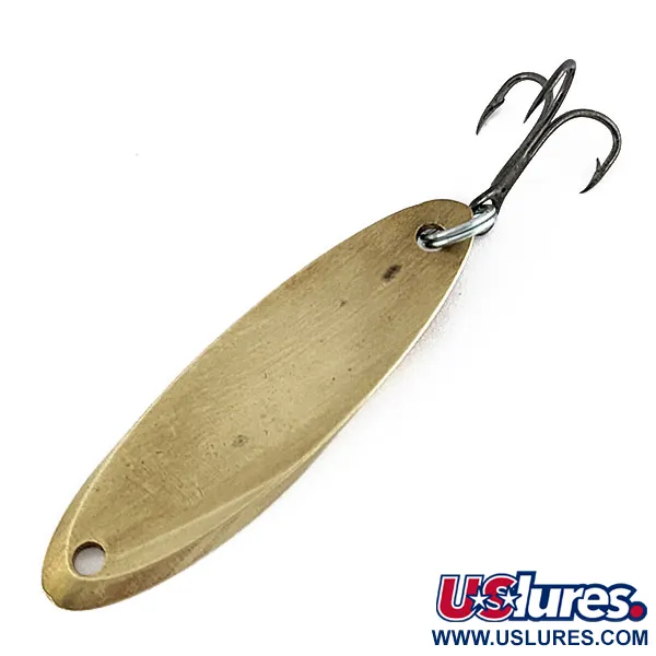 Vintage  Acme Kastmaster, 1/4oz brass fishing spoon #19197