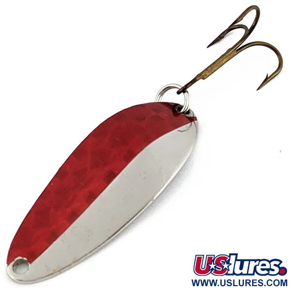 Vintage  Eppinger Dardevle Devle-Dog 5300, 1/3oz nickel/red fishing spoon #19211