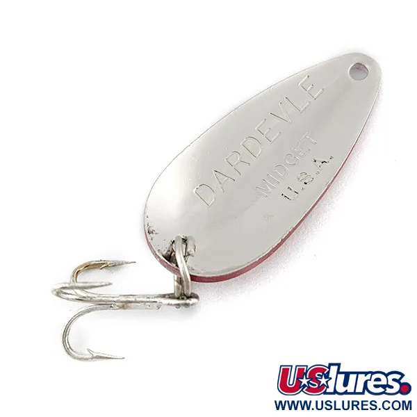 Vintage  Eppinger Dardevle Midget, 3/16oz Red Devle fishing spoon #19212