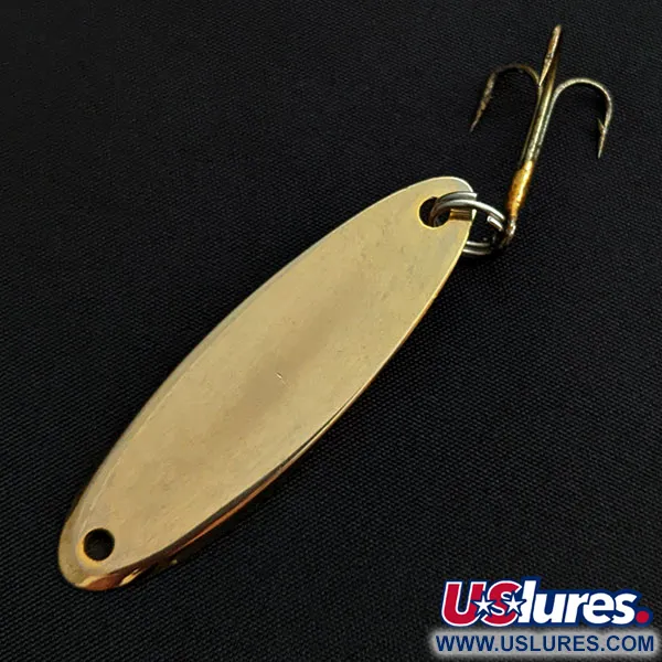 Vintage  Acme Kastmaster, 1/2oz gold fishing spoon #19214