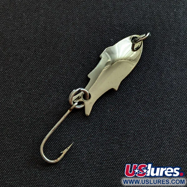 Vintage   Luhr Jensen PT, 3/64oz nickel fishing spoon #19242