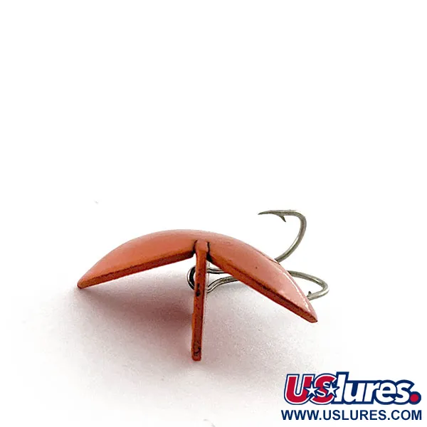 Vintage  Harrison Industries Baby Bat, 3/16oz orange fishing spoon #19256