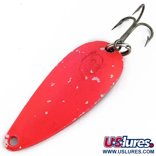 Vintage  Eppinger Dardevle Spinnie UV, 1/3oz Pink UV fishing spoon #19268