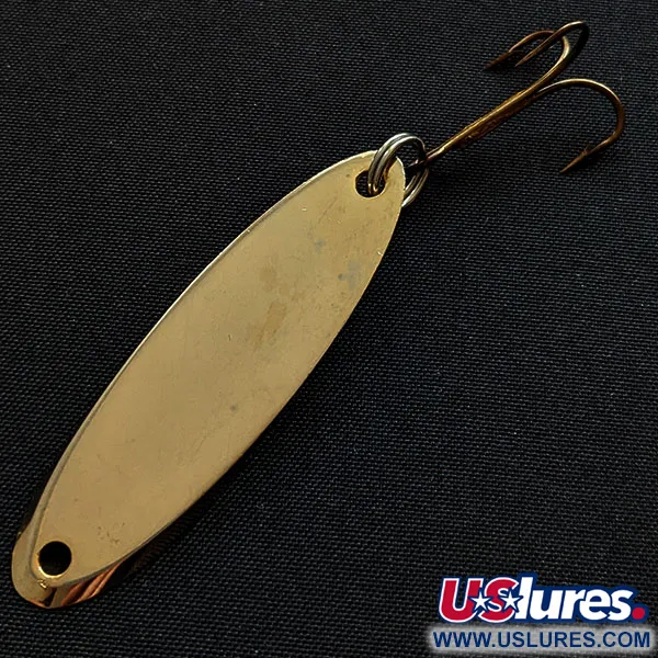 Vintage  Acme Kastmaster, 3/8oz gold fishing spoon #19293