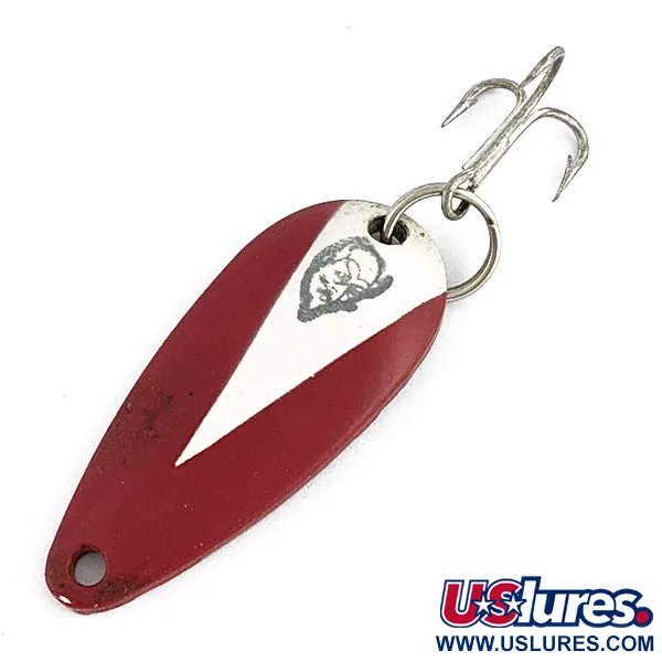 Vintage  Eppinger Dardevle Midget, 3/16oz Red White Chunk fishing spoon #19337