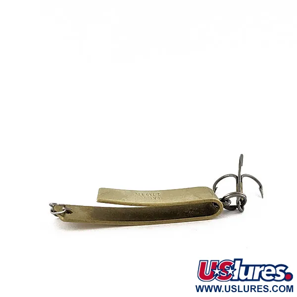 Vintage   Luhr Jensen Super-Duper 503, 1/8oz brass fishing spoon #19341