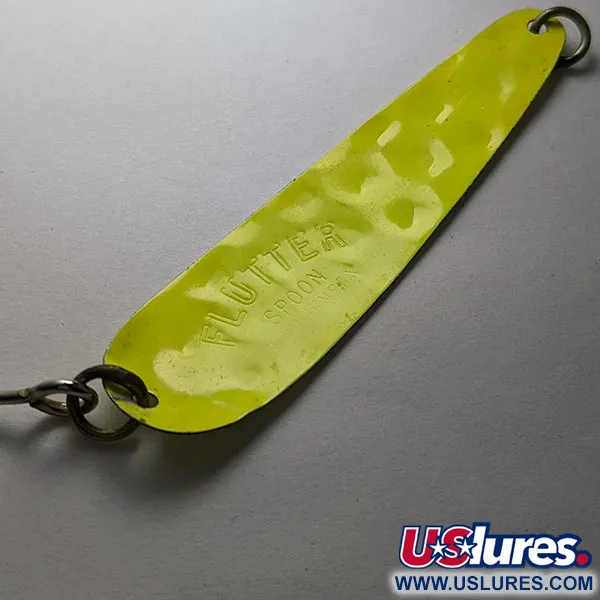 Vintage   Luhr Jensen Flutter 44 UV, 3/16oz  fishing spoon #19372