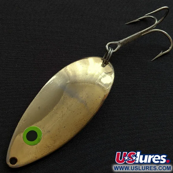 Vintage  Seneca Little Cleo (Hula Girl), 3/4oz gold fishing spoon #19417