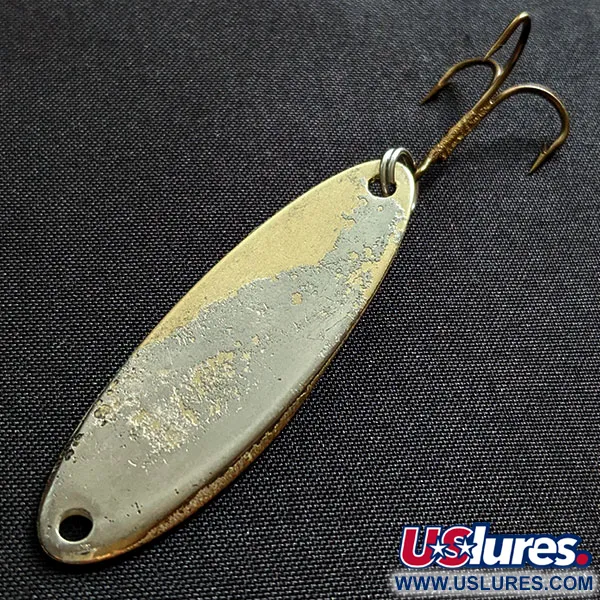 Vintage  Acme Kastmaster, 3/8oz brown trout fishing spoon #19445