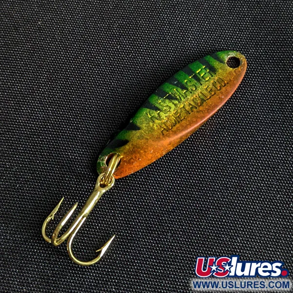 Vintage  Acme Kastmaster, 1/8oz tiger fishing spoon #19448