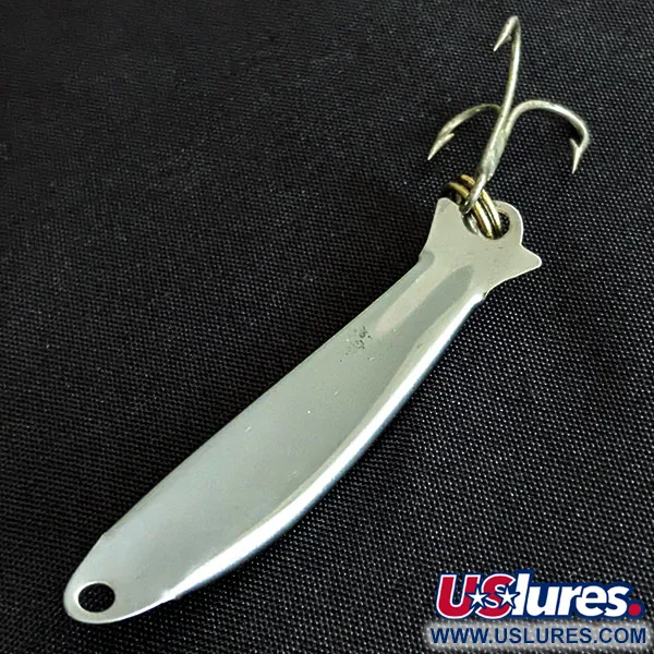 Vintage  Salm The Killer Red Abalone Pearl Minnow, 3/16oz nikiel/perła fishing spoon #19472