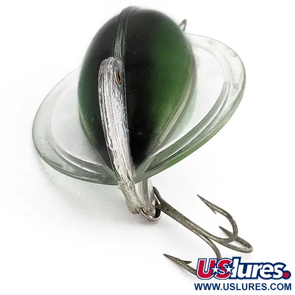 Vintage  TraveLure Trav-L-Plug , 3/4oz green fishing lure #21521