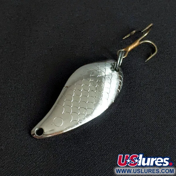 Vintage   Ideal Products Mr Fish, 3/16oz nickel fishing spoon #19483