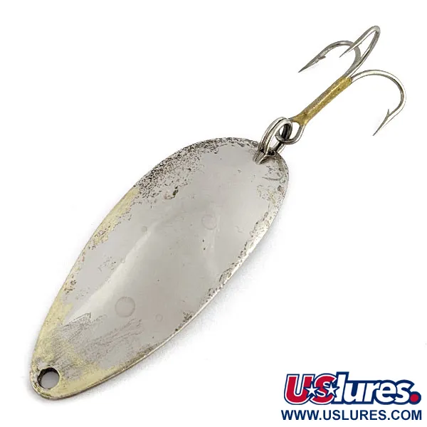 Vintage  Seneca Little Cleo (Hula Girl), 1/2oz nickel fishing spoon #19541