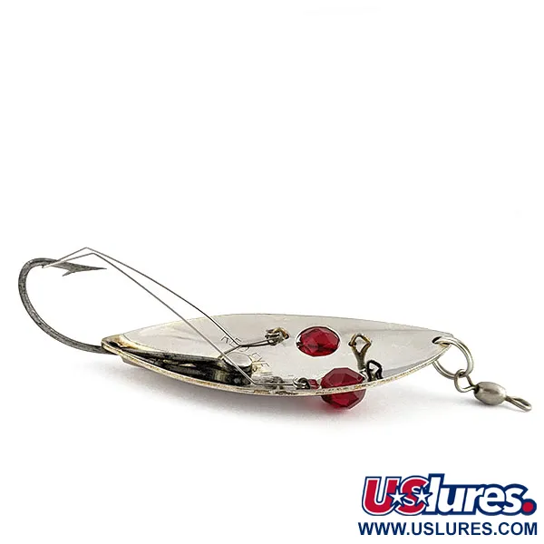 Vintage  Eppinger Red Eye Wiggler Weedless, 1oz  fishing spoon #19543