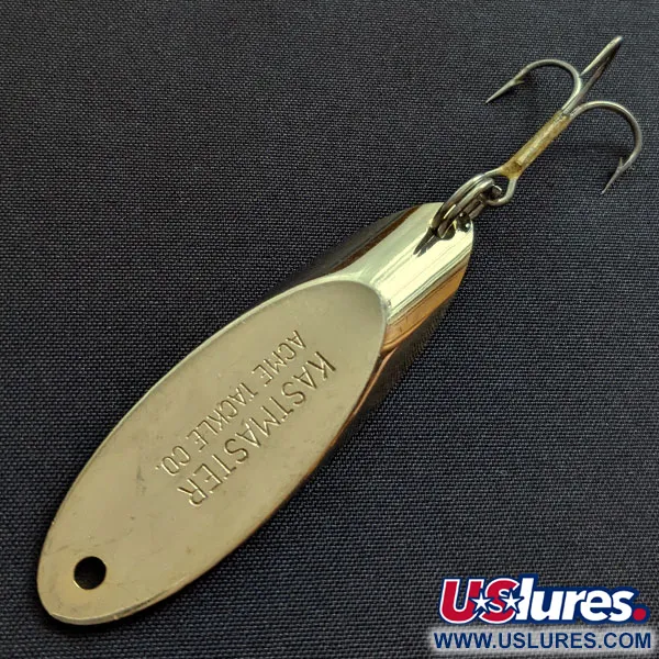 Vintage  Acme Kastmaster, 3/4oz gold fishing spoon #19548