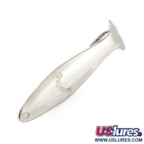 Vintage  Marathon  Marathon, 3/32oz nickel fishing spoon #19560