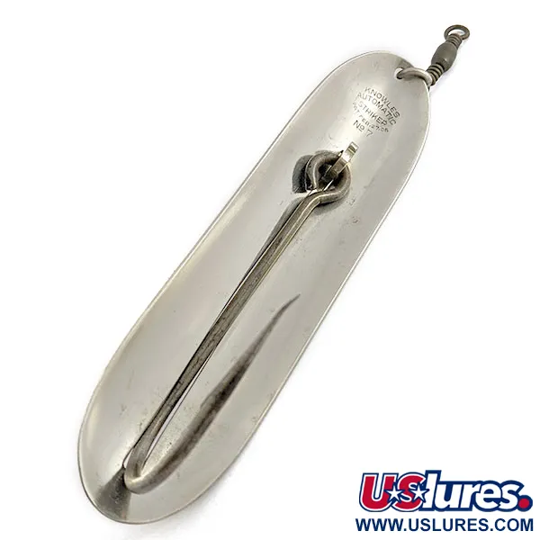 Vintage   Knowles Automatic Striker #7, 2 1/2oz nickel fishing spoon #19610