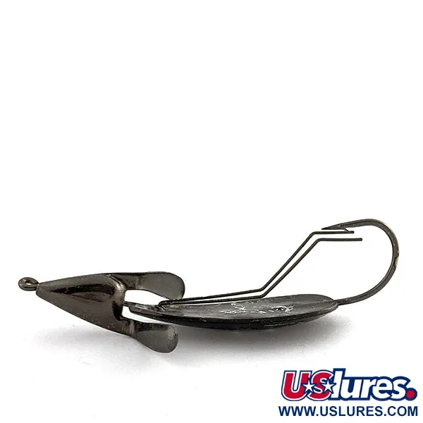 Vintage   Panther Martin Weed Wing, 3/4oz black/glitter fishing spoon #19633
