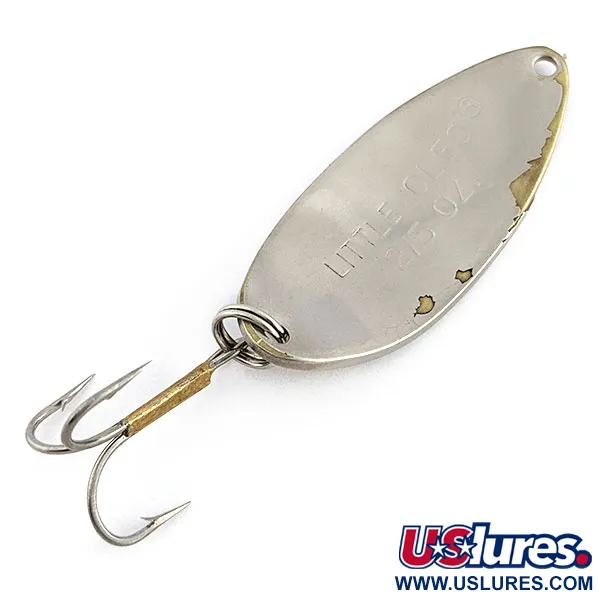 Vintage   Acme Little Cleo, 2/5oz nickel fishing spoon #19669