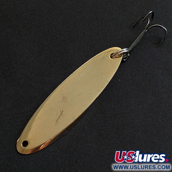 Vintage  Acme Kastmaster, 1oz gold fishing spoon #19702