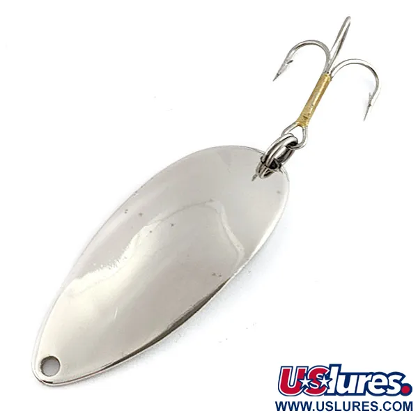 Vintage  Seneca Little Cleo (Hula Girl), 1/2oz nickel fishing spoon #19729