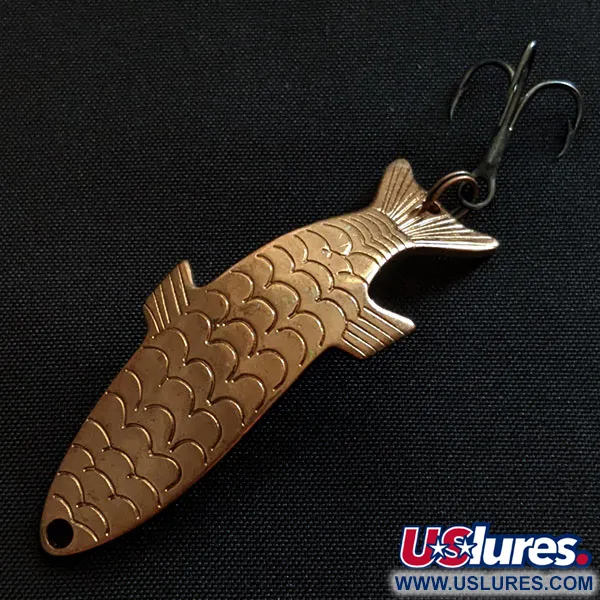 Vintage   Acme Phoebe, 1/4oz copper fishing spoon #19732