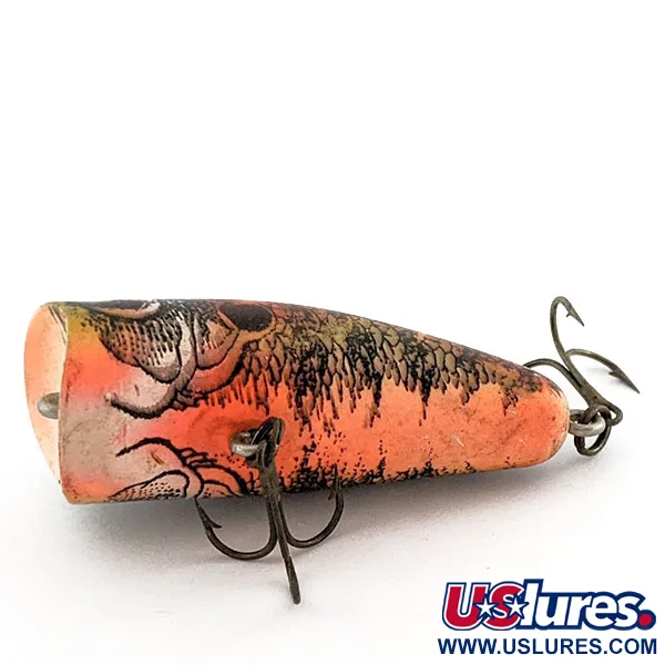Vintage  Kautzky Lazy Ike Chug Ike Vintage Plastic Topwater Popper, 1/3oz  fishing lure #19773