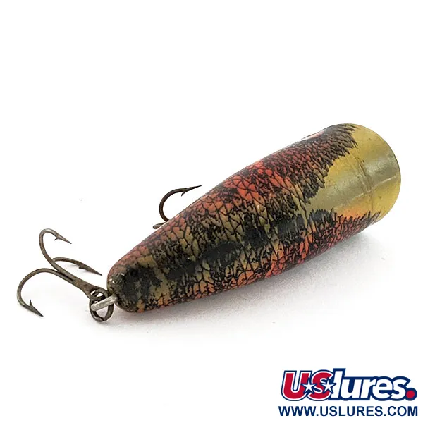 Vintage  Kautzky Lazy Ike Chug Ike Vintage Plastic Topwater Popper, 1/3oz  fishing lure #19773