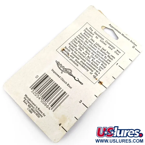   Danielson  Swivels #6 ,  nickel fishing #19775